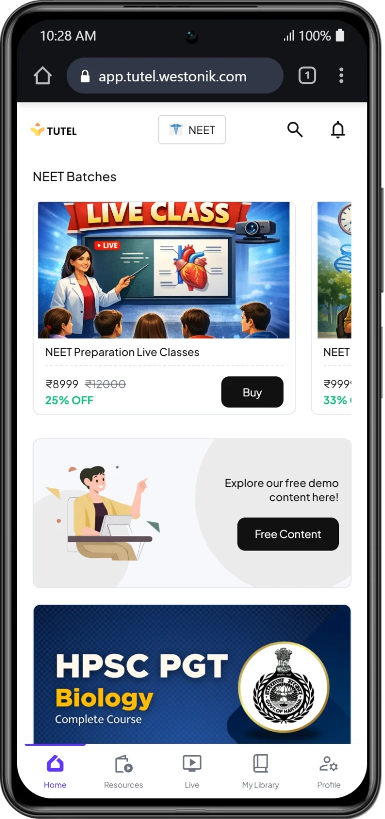 Screen 1